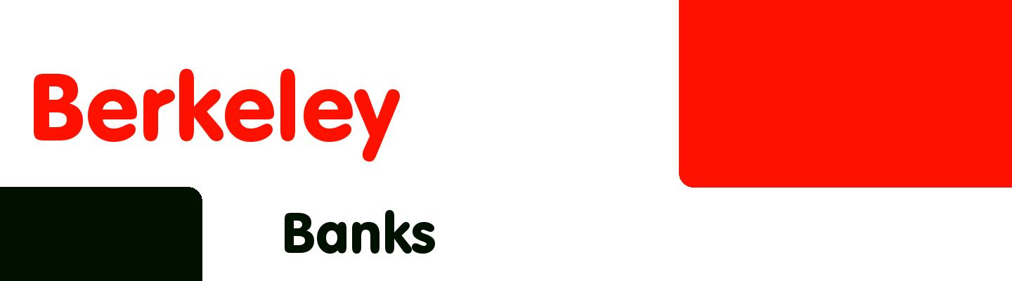 Best banks in Berkeley - Rating & Reviews